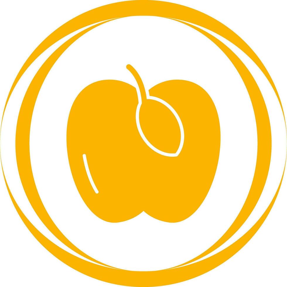 Apple-Vektor-Symbol vektor