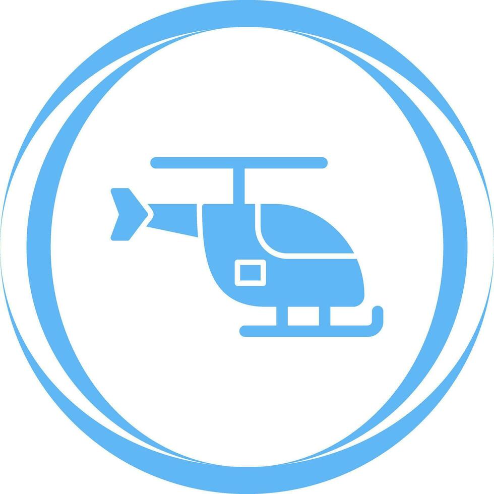 Hubschrauber-Vektor-Symbol vektor