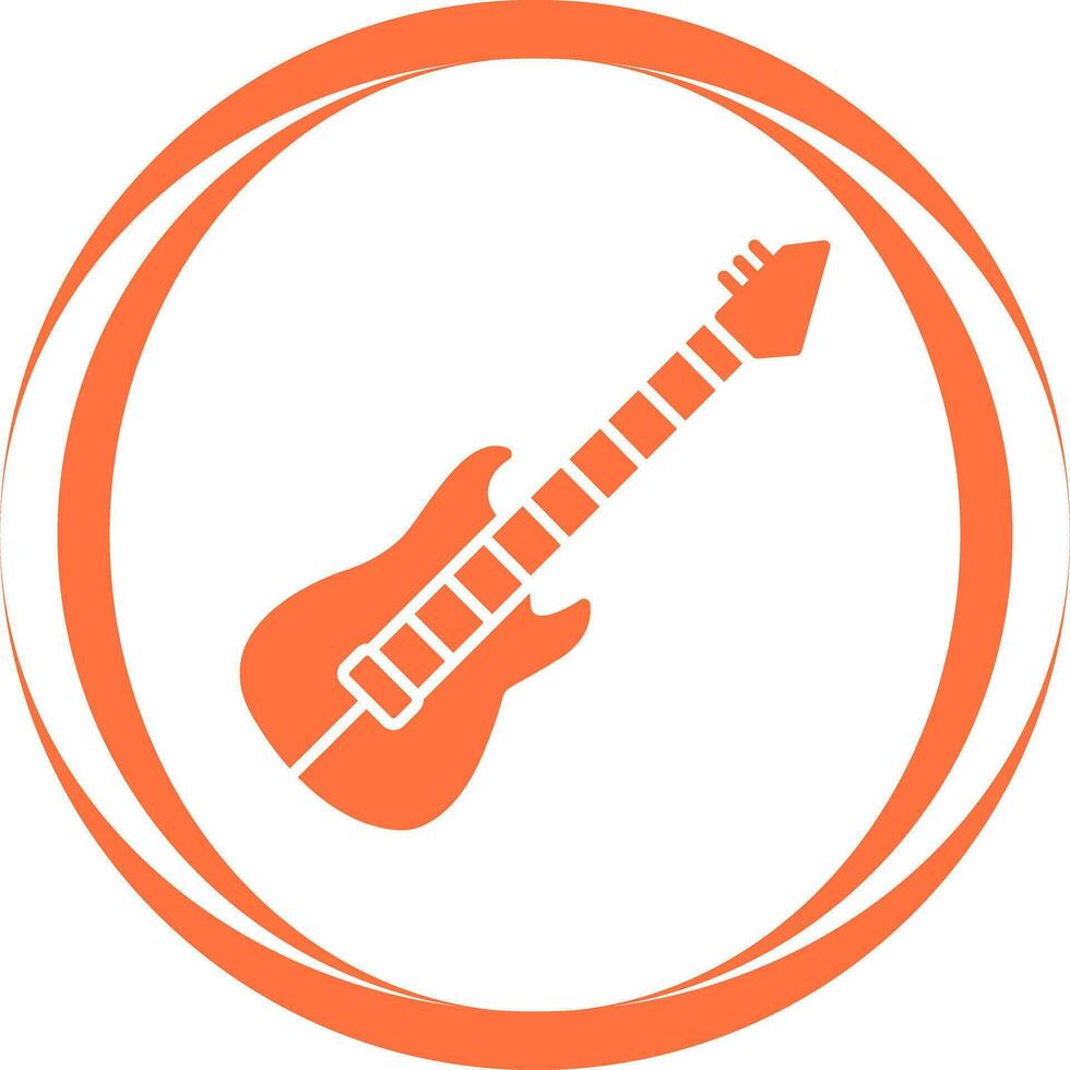 Gitarrenvektorsymbol vektor