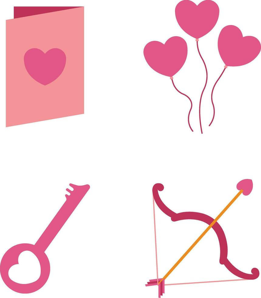 Valentinstag Tag Element. glücklich Valentinstag Tag Verkauf Header oder Dekoration mit Herzen. vektor