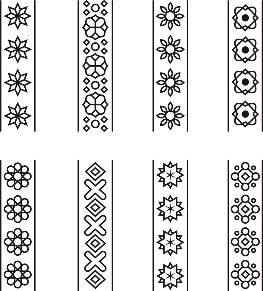 Ader islamisch Rahmen und Rahmen Design Vorlage Vektor Element. geeignet zum Design dekoration.vektor Profi