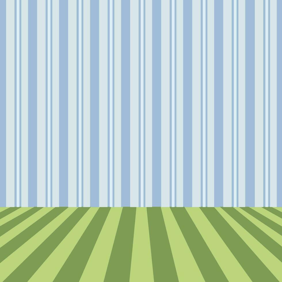 Blau und Grün Vertikale Streifen nahtlos Muster Linien. geeignet zum Mode Textilien vektor