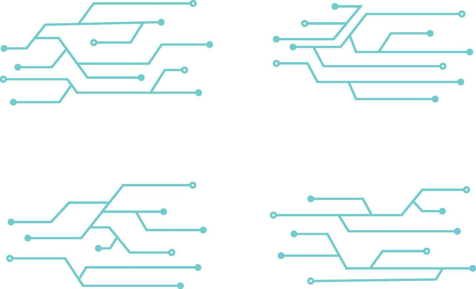 Technik Schaltkreis futuristisch Hintergrund. Technologie Verbindung Digital Daten und groß Daten konzept.vektor Profi vektor