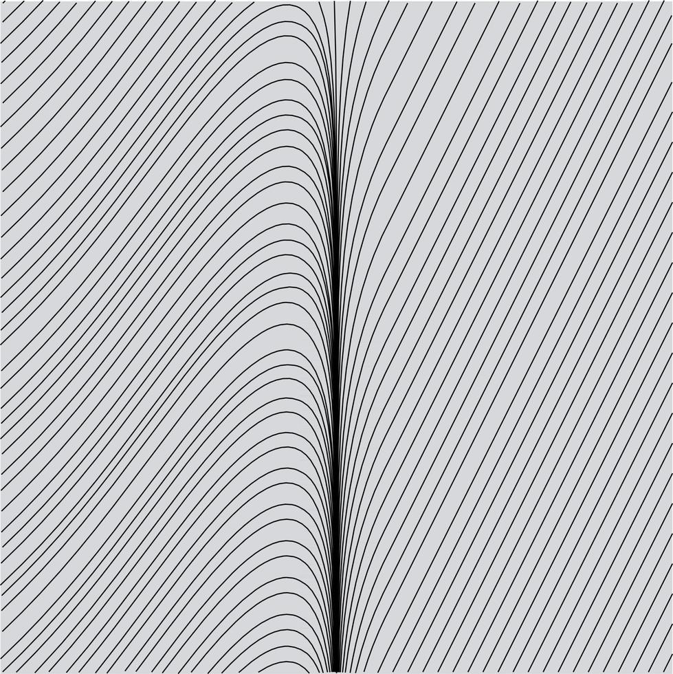 abstrakt kurviga vågiga strömlinjeformar linjekonst bakgrundsstruktur fri vektor