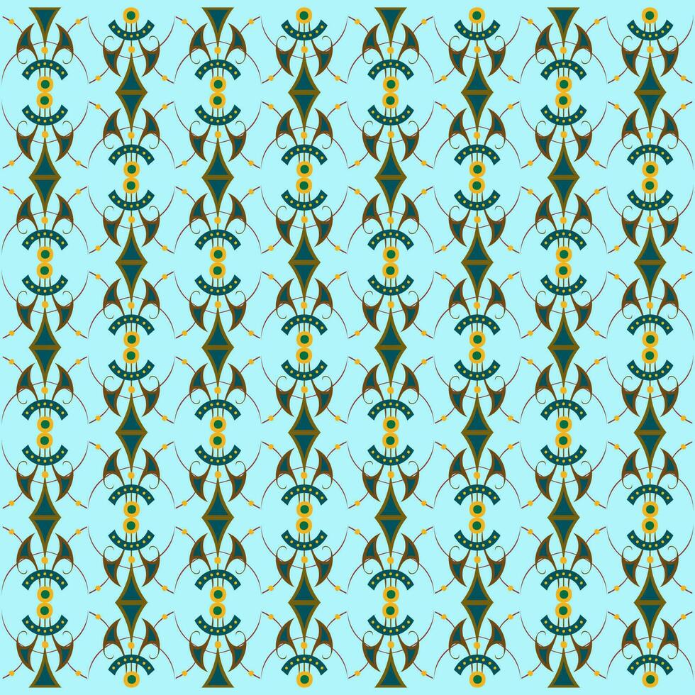 abstrakt Hintergrund mit ein einzigartig Muster und Fett gedruckt Linien vektor