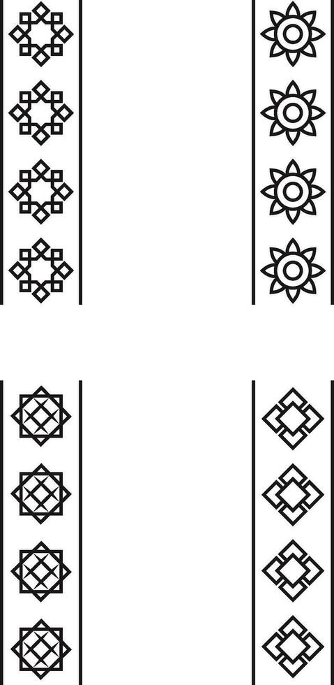 Ader islamisch Rahmen und Rahmen Design Vorlage Vektor Element. geeignet zum Design dekoration.vektor Profi