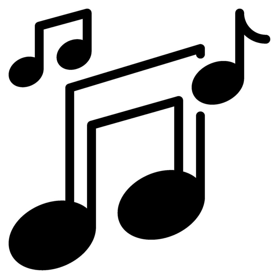 Musical Hinweis Symbol Illustration vektor