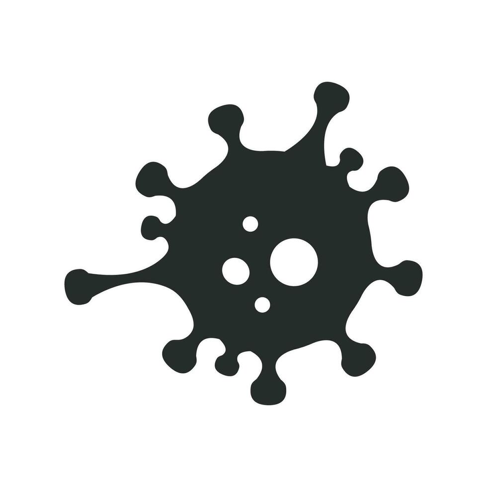 virus ikon vektor design illustration
