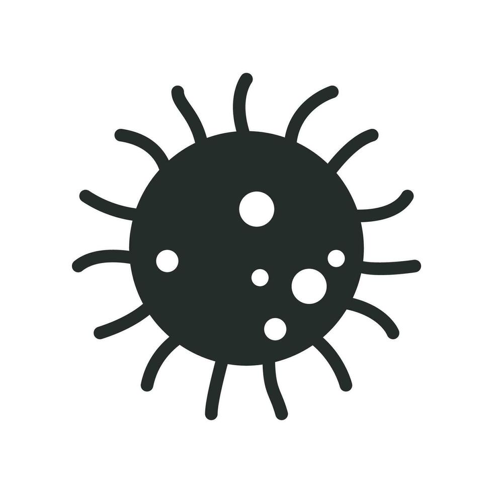 virus ikon vektor design illustration