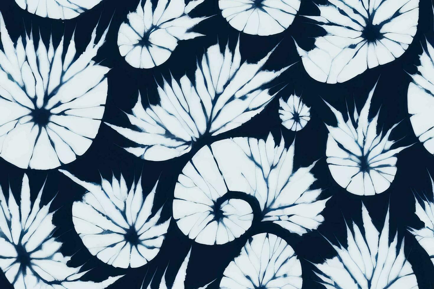 slips färga shibori tye dö abstrakt cirkel sömlös design grön brun mörk blå färger måla batik borsta bläck spiral virvla runt tyg retro botanisk geometrisk upprepa teckning bricka vektor , vit bue skal