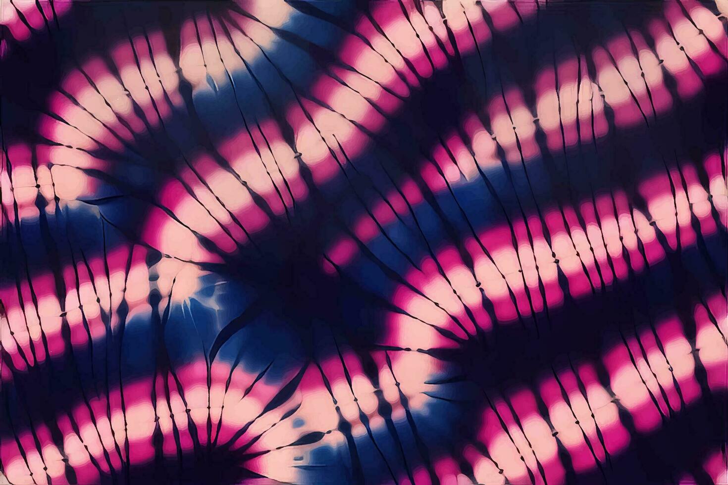 Krawatte Farbstoff Shibori tye sterben abstrakt Batik Bürste Tinte Spiral- Strudel Stoff Kreis nahtlos Design Farbe retro botanisch geometrisch wiederholen Zeichnung Fliese Vektor Grün braun dunkel Blau Farben , Rosa Blau Wellen