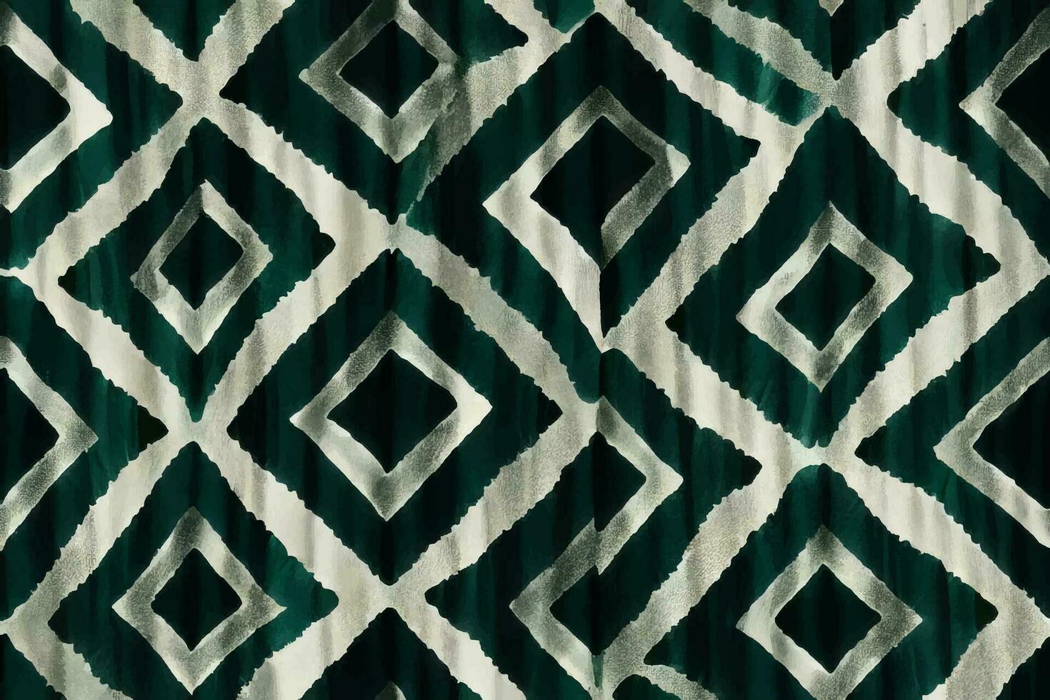 Shibori Schal tye sterben Batik abstrakt Bürste Tinte Spiral- Strudel Stoff Kreis asiatisch Design botanisch geometrisch wiederholen Zeichnung Fliese Vektor Grün braun dunkel Blau Farben Farbe retro , Blau Grün alt