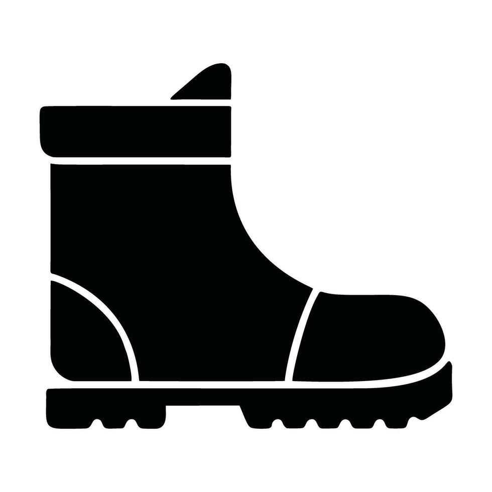 Gummistiefel Symbol vektor