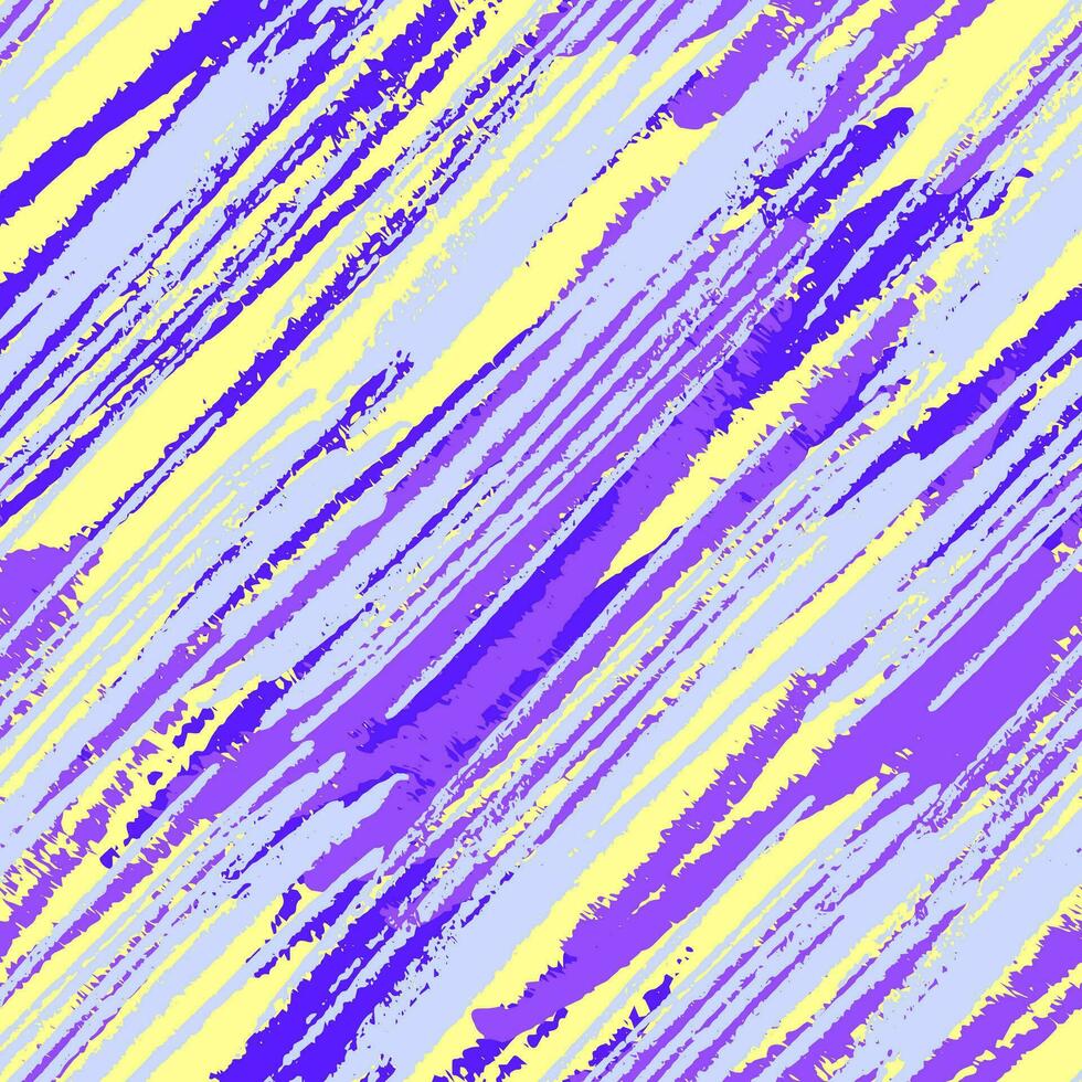 abstrakt Grunge nahtlos Muster mit Pinselstriche im modisch Neon- Farben vektor