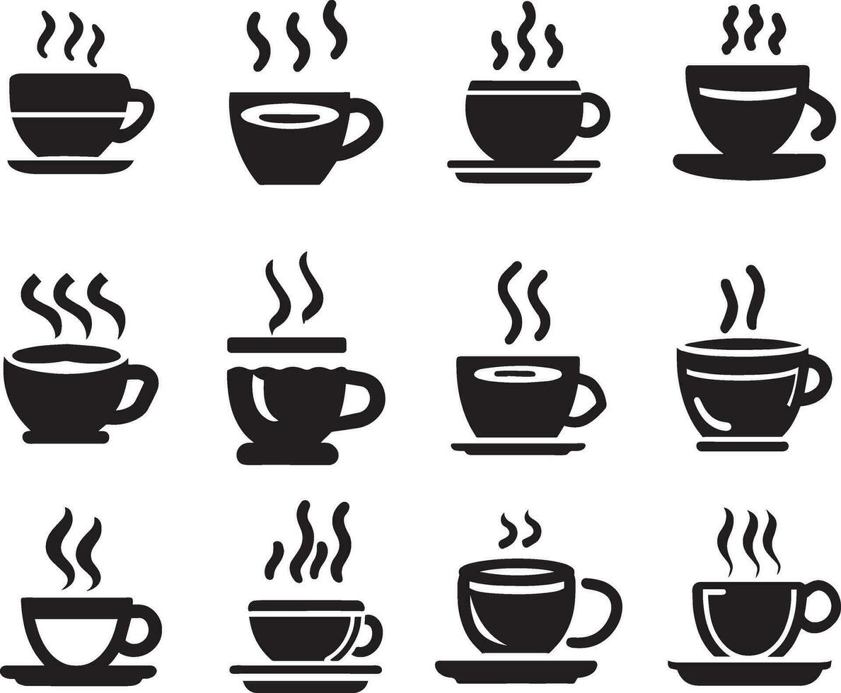 Kaffee Symbol Vektor Illustration