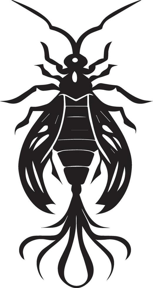 insekt tatuering illustration vektor