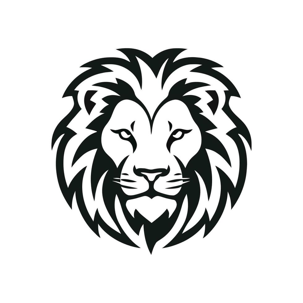 lejon logotyp illustration vektor design mall
