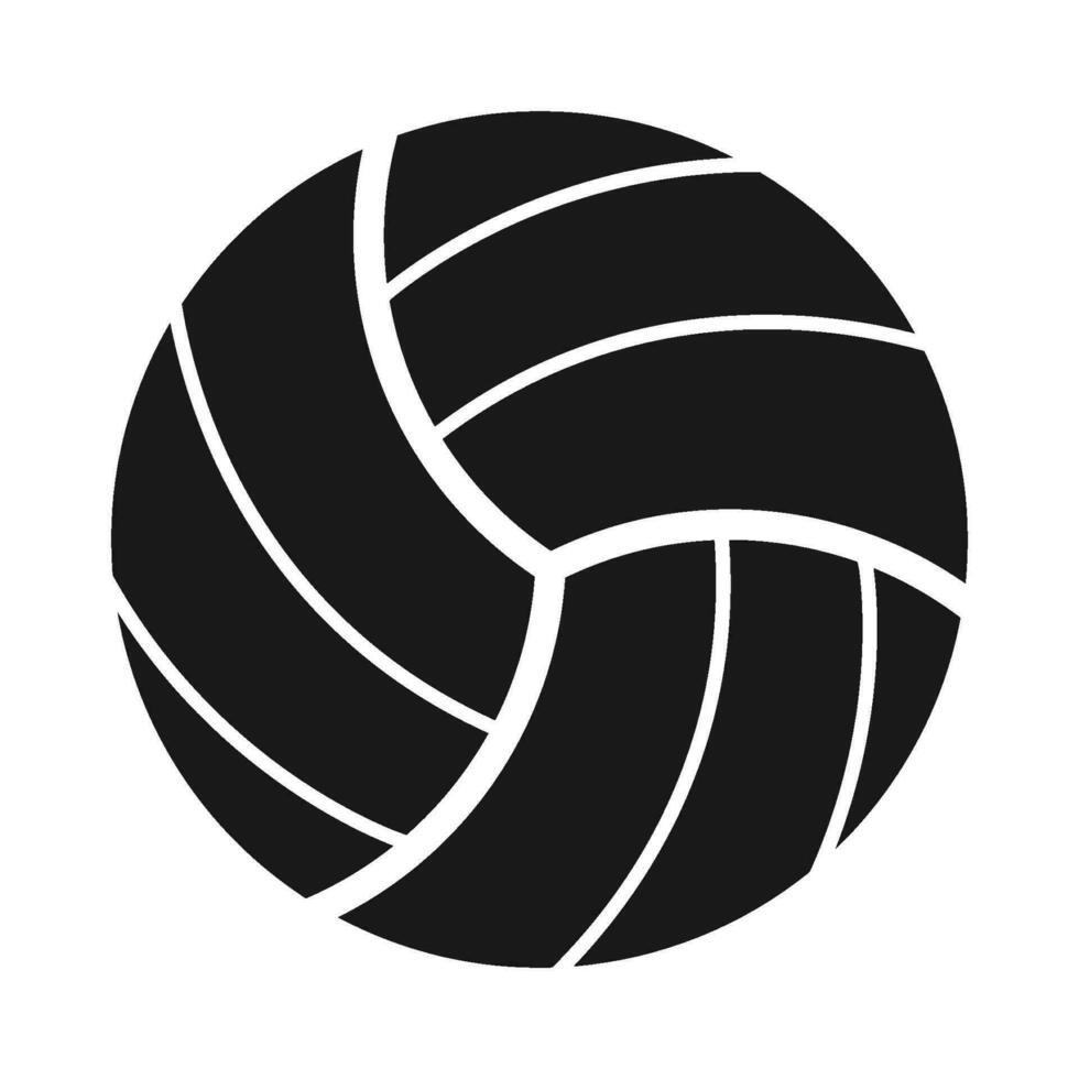 Volleyball-Icon-Vektor vektor