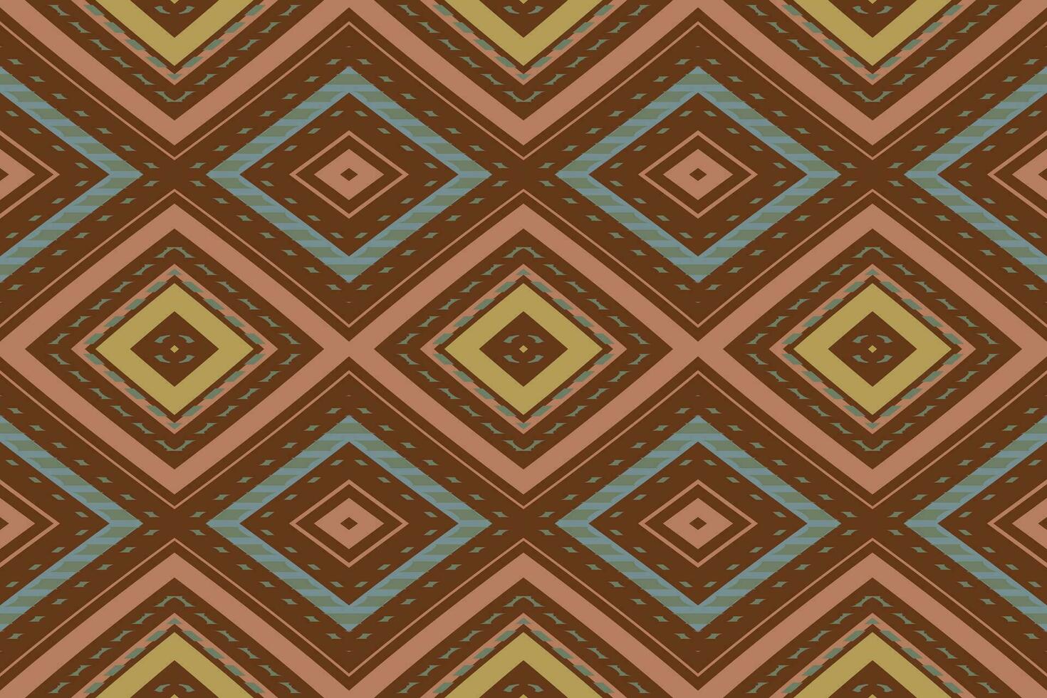ikat blommig paisley broderi bakgrund. ikat grafik geometrisk etnisk orientalisk mönster traditionell. ikat aztec stil abstrakt design för skriva ut textur, tyg, saree, sari, matta. vektor