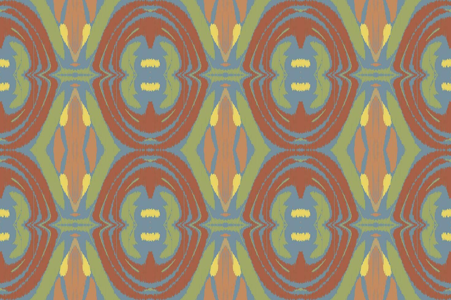 Ikat Damast Paisley Stickerei Hintergrund. Ikat Muster geometrisch ethnisch orientalisch Muster traditionell.aztekisch Stil abstrakt Vektor illustration.design zum Textur, Stoff, Kleidung, Verpackung, Sarong.