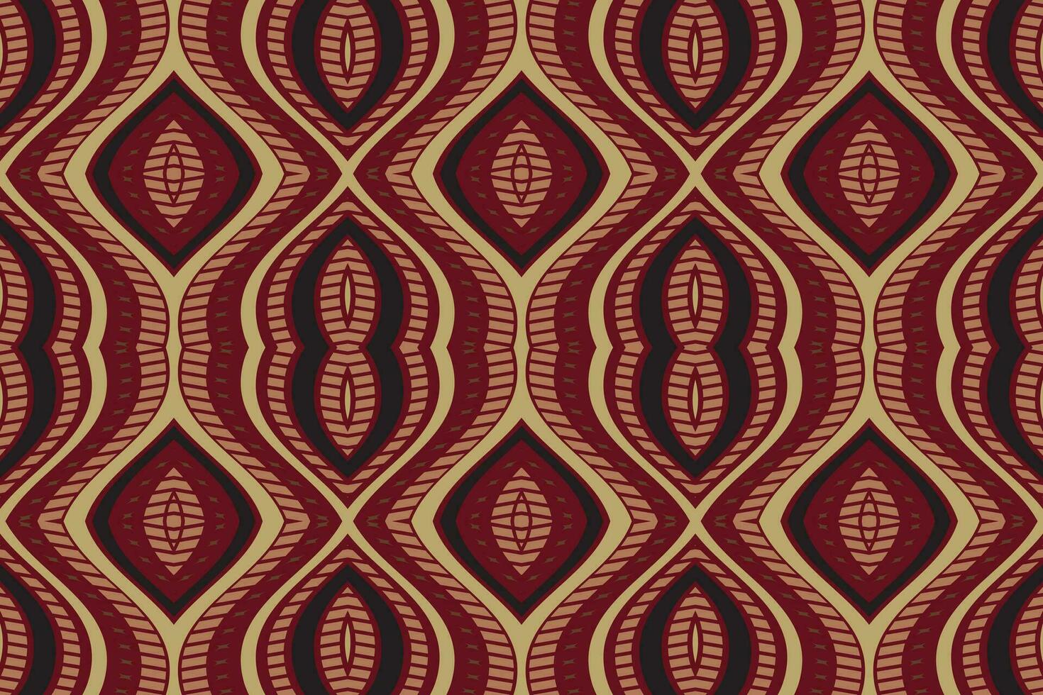 Ikat Damast Paisley Stickerei Hintergrund. Ikat Designs geometrisch ethnisch orientalisch Muster traditionell. Ikat aztekisch Stil abstrakt Design zum drucken Textur, Stoff, Saree, Sari, Teppich. vektor