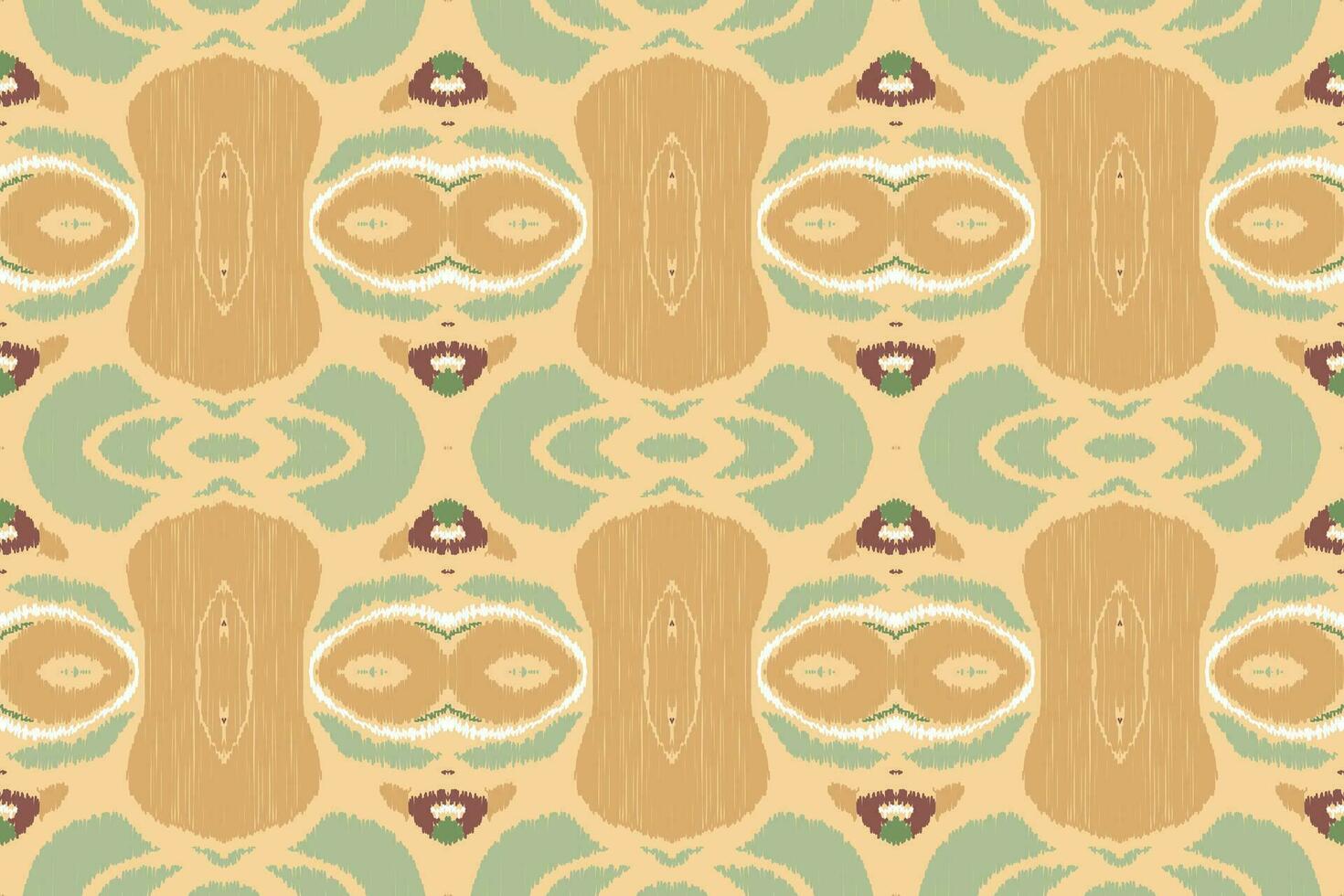 Ikat Blumen- Paisley Stickerei Hintergrund. Ikat Hintergrund geometrisch ethnisch orientalisch Muster traditionell.aztekisch Stil abstrakt Vektor illustration.design Textur, Stoff, Kleidung, Verpackung, Sarong.