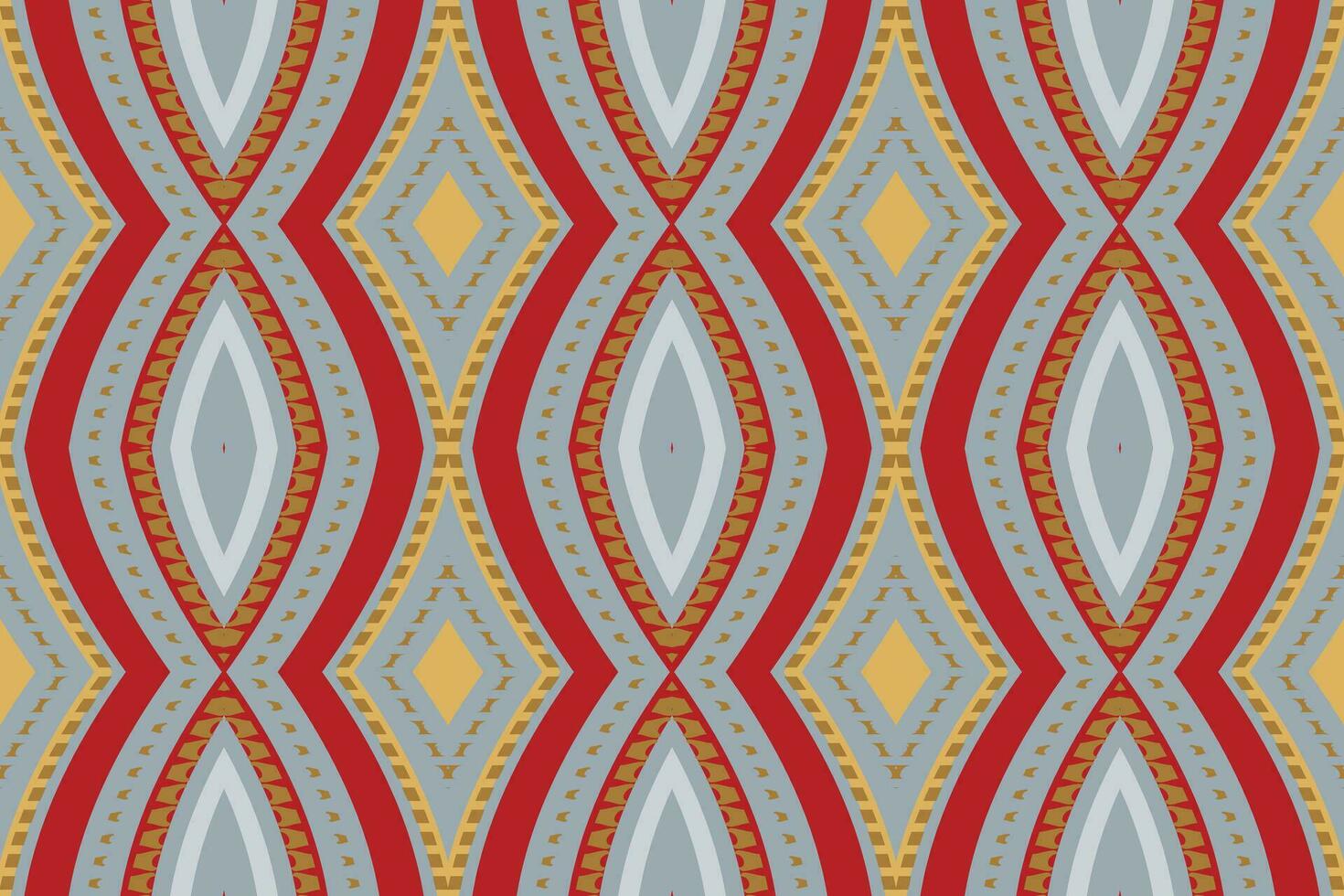 ikat blommig paisley broderi bakgrund. ikat mönster geometrisk etnisk orientalisk mönster traditionell.aztec stil abstrakt vektor illustration.design för textur, tyg, kläder, inslagning, sarong.