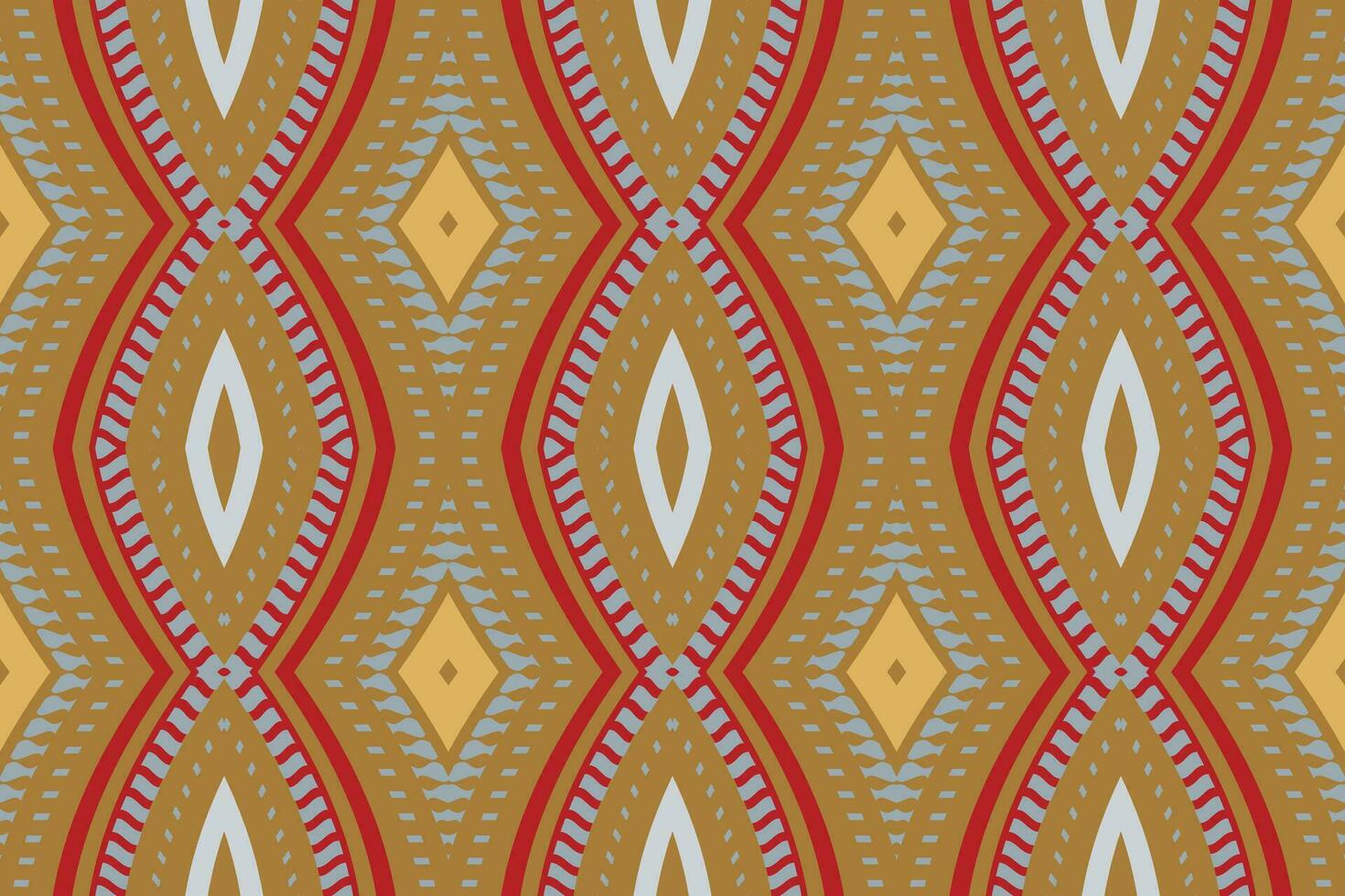 ikat blommig paisley broderi bakgrund. ikat diamant geometrisk etnisk orientalisk mönster traditionell. ikat aztec stil abstrakt design för skriva ut textur, tyg, saree, sari, matta. vektor