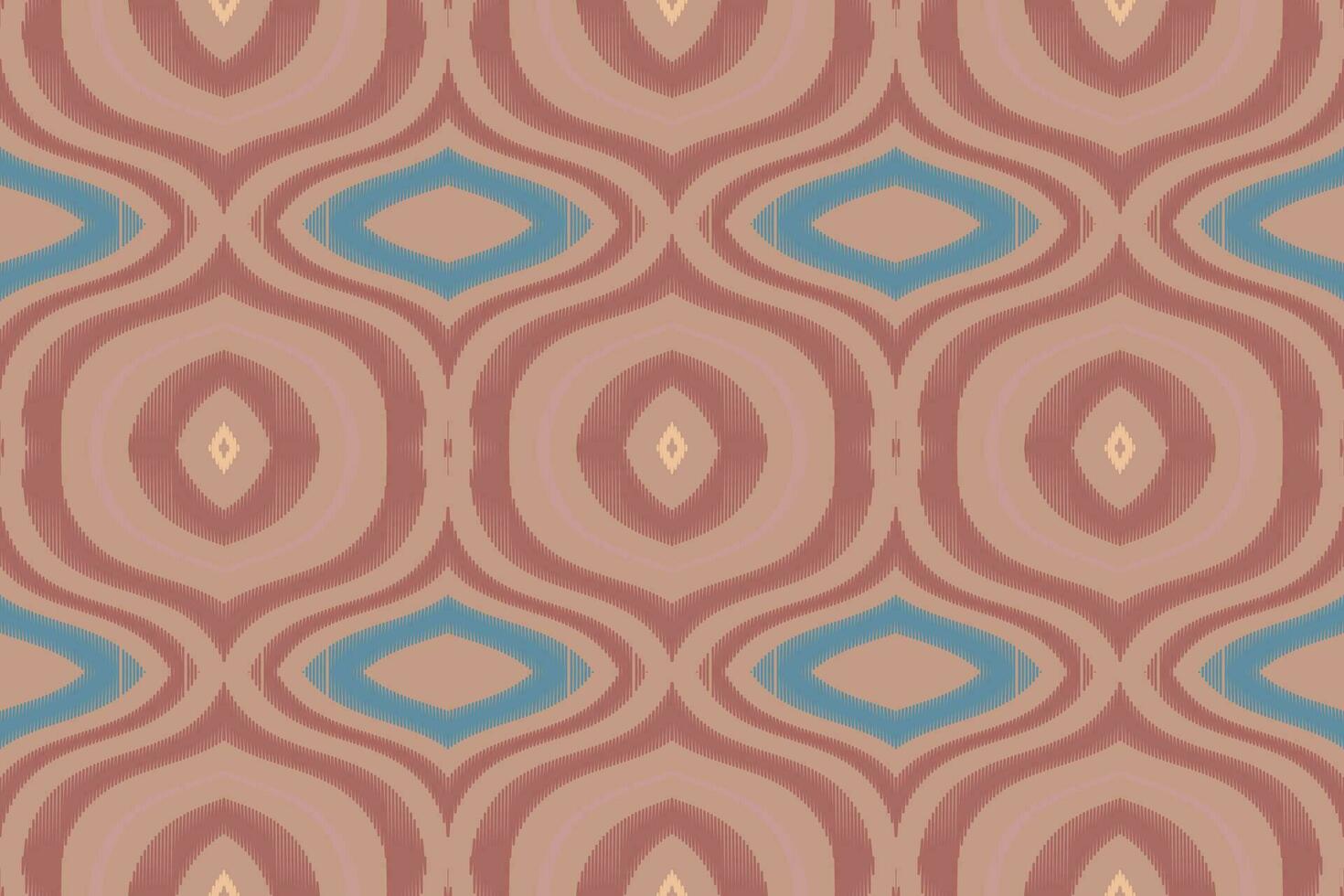 ikat damast- paisley broderi bakgrund. ikat mönster geometrisk etnisk orientalisk mönster traditionell.aztec stil abstrakt vektor illustration.design för textur, tyg, kläder, inslagning, sarong.