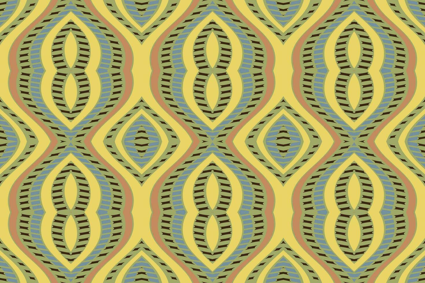 ikat damast- paisley broderi bakgrund. ikat tyg geometrisk etnisk orientalisk mönster traditionell. ikat aztec stil abstrakt design för skriva ut textur, tyg, saree, sari, matta. vektor