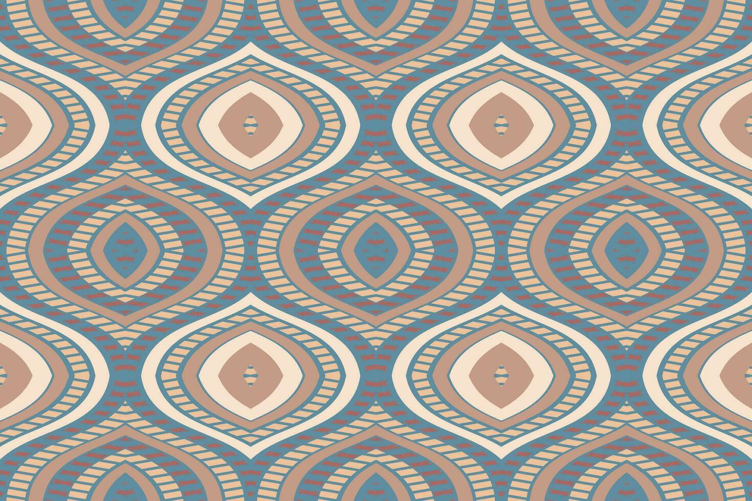 Ikat Damast Paisley Stickerei Hintergrund. Ikat Muster geometrisch ethnisch orientalisch Muster traditionell.aztekisch Stil abstrakt Vektor illustration.design zum Textur, Stoff, Kleidung, Verpackung, Sarong.