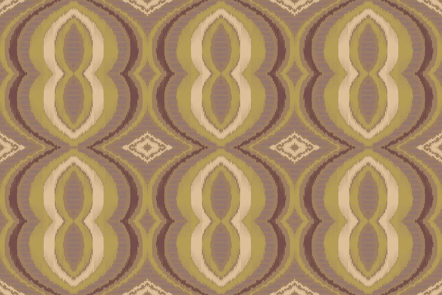 ikat damast- paisley broderi bakgrund. ikat blommig geometrisk etnisk orientalisk mönster traditionell.aztec stil abstrakt vektor illustration.design för textur, tyg, kläder, inslagning, sarong.