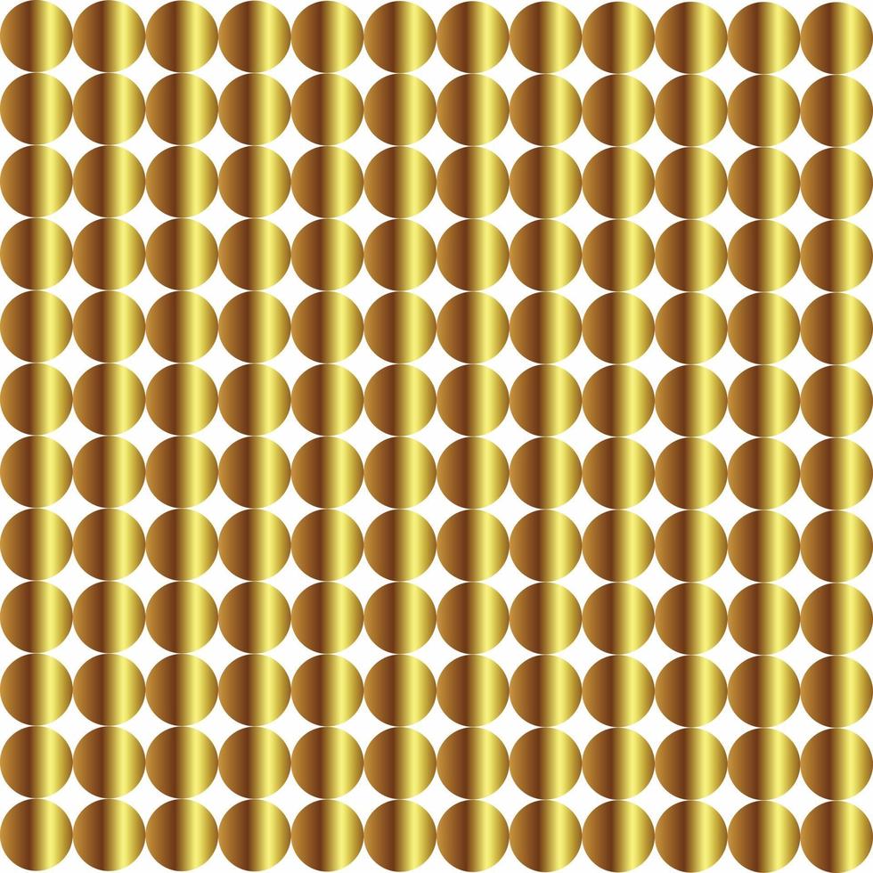 abstrakter goldener Kreis nahtloses Muster circle vektor