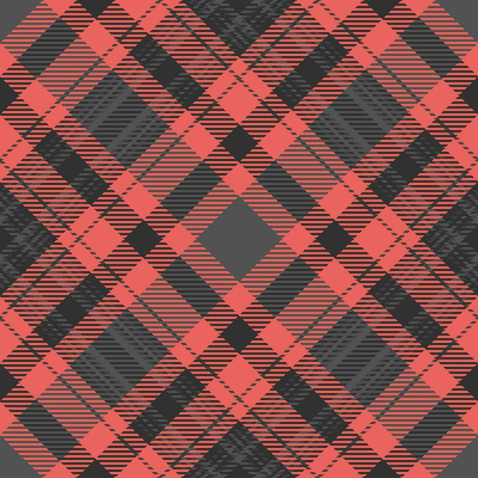 Tartan nahtlos Vektor von Textil- Stoff prüfen mit ein Hintergrund Plaid Textur Muster.