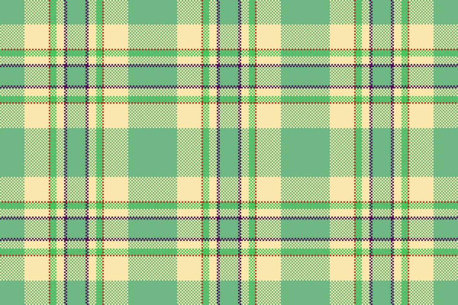 Plaid Hintergrund Vektor von Muster Textur Tartan mit ein Stoff Textil- nahtlos überprüfen.