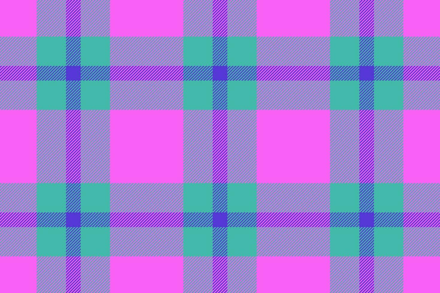 Plaid Vektor Textil- von Tartan Muster nahtlos mit ein Textur Stoff Hintergrund überprüfen.