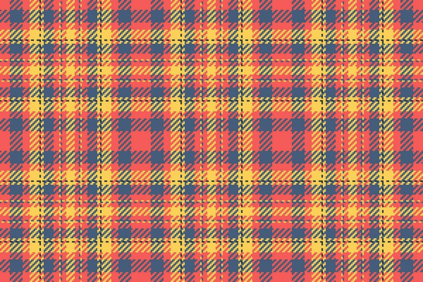 Tartan nahtlos Plaid von Vektor Muster Hintergrund mit ein Textur prüfen Stoff Textil.