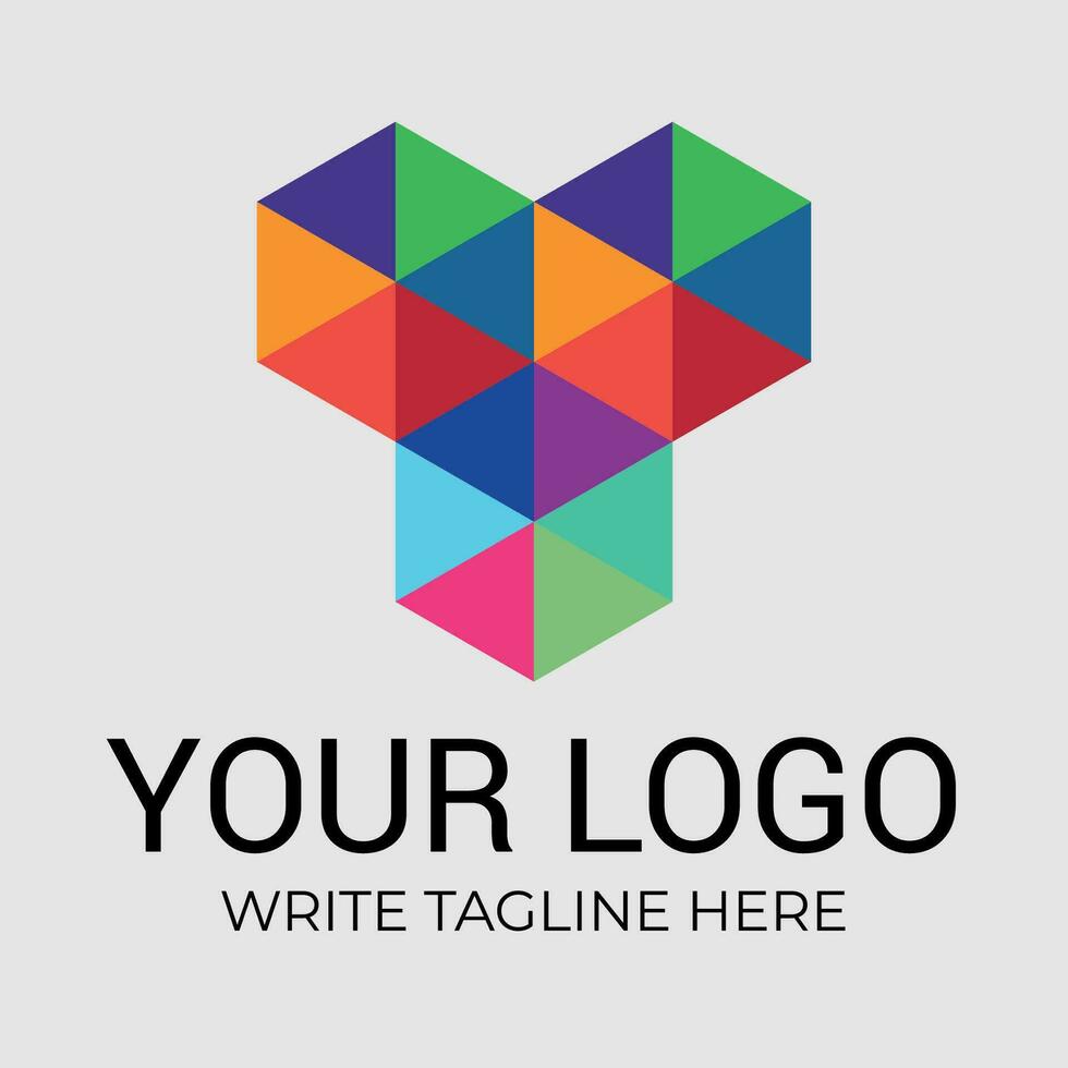 Farbe Logo Design vektor