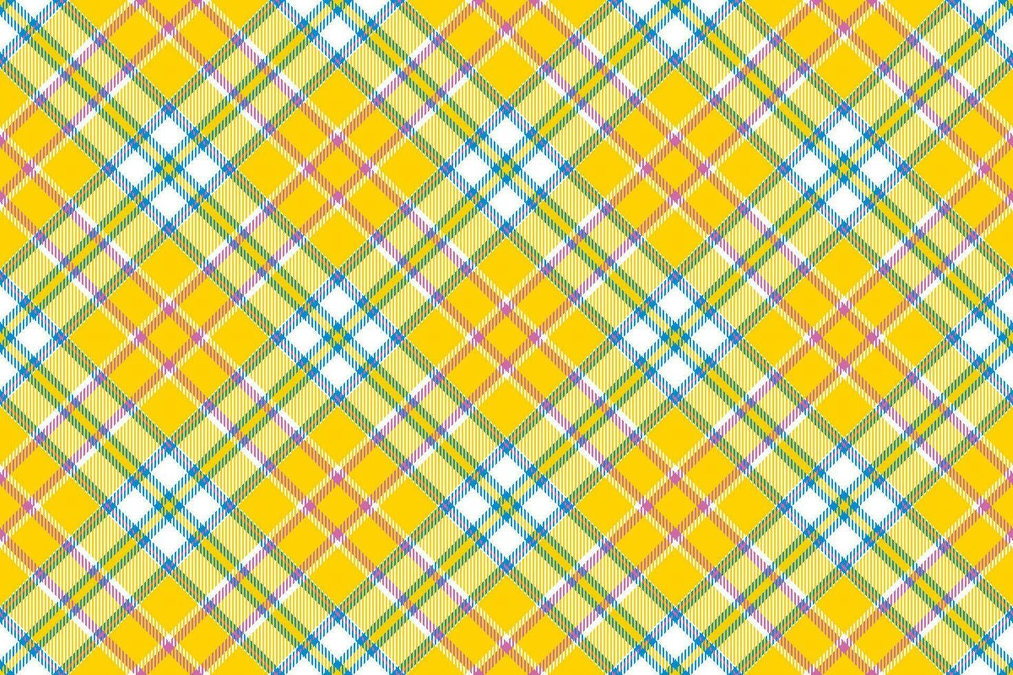 tartan schottland nahtloser karierter mustervektor. Retro-Hintergrundstoff. Vintage Check Farbe quadratische geometrische Textur. vektor