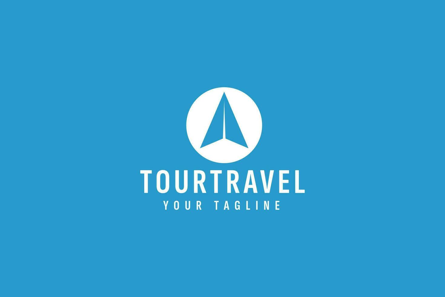 Tour und Reise Logo Vektor Symbol Illustration