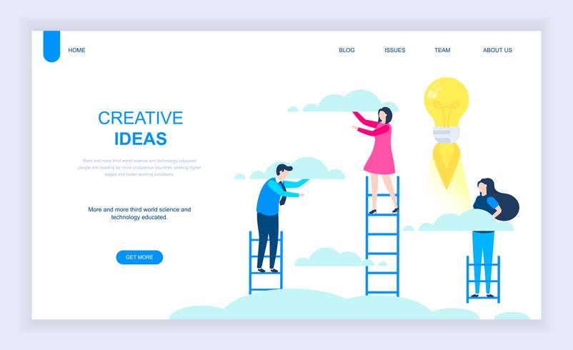 Creative Idea Webbanner vektor