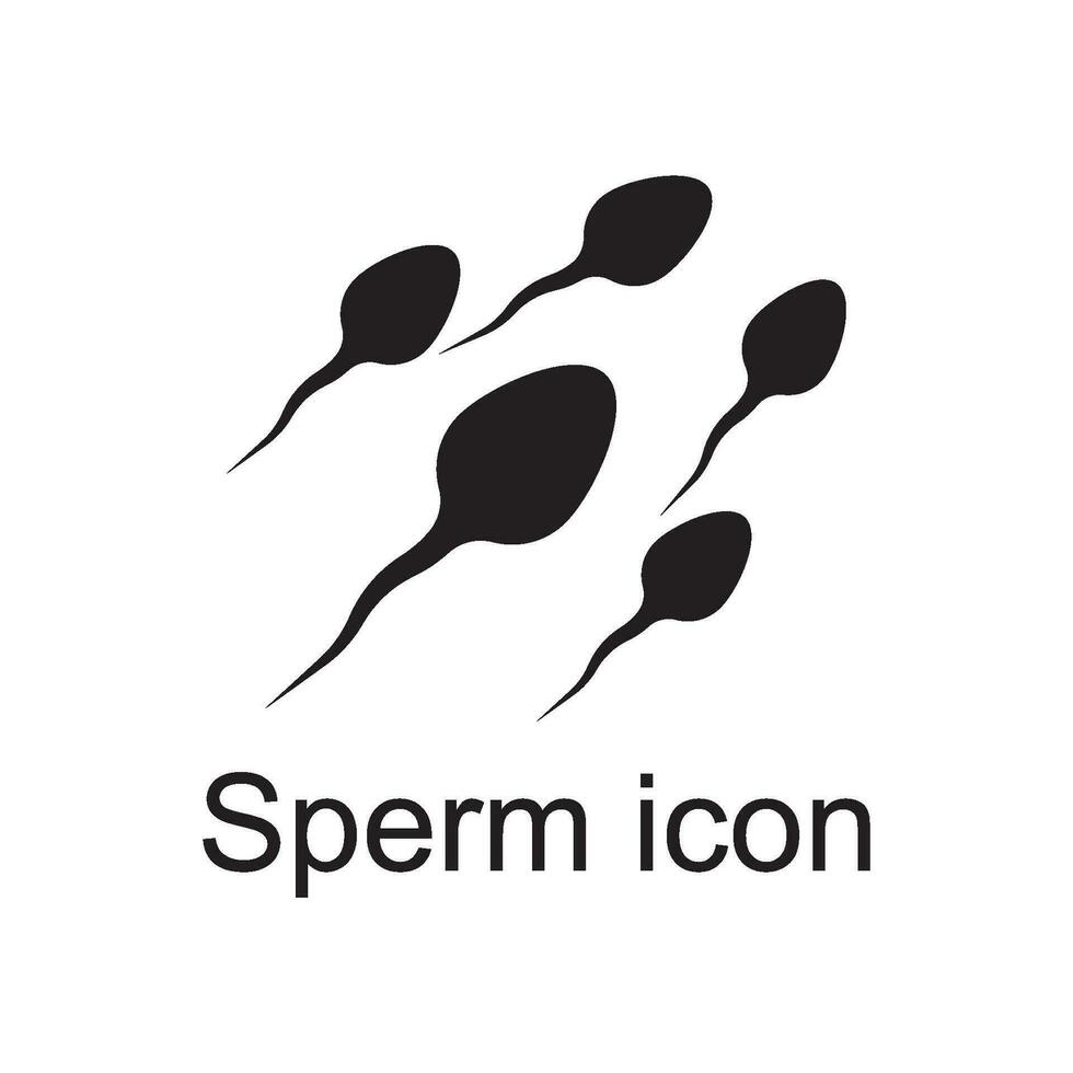 sperma ikon vektor