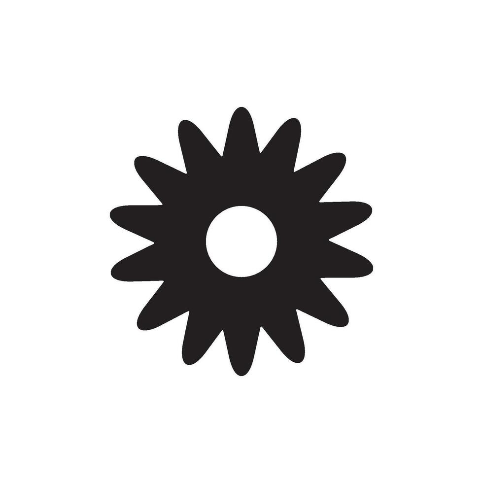 blomma ikon vektor