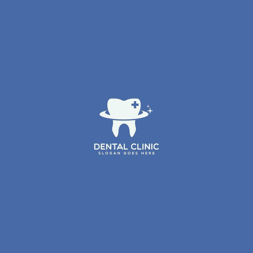 dental klinik logotyp vektor