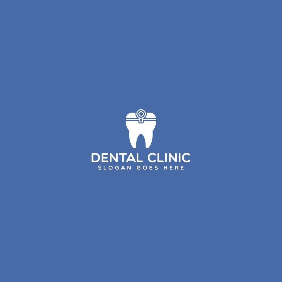 dental klinik logotyp vektor