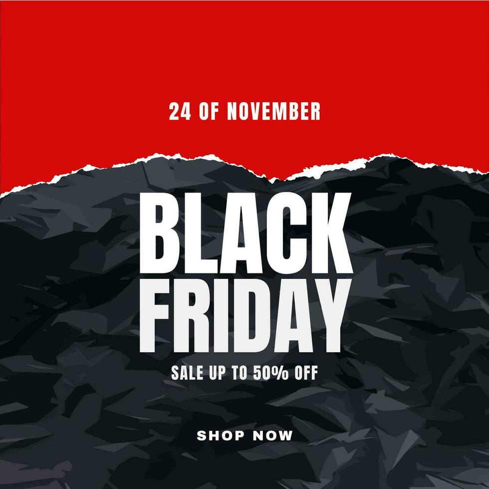 Super Rabatt Geschäft schwarz Freitag Verkauf, Angebot, Vektor Illustration eps 10 Datei Format