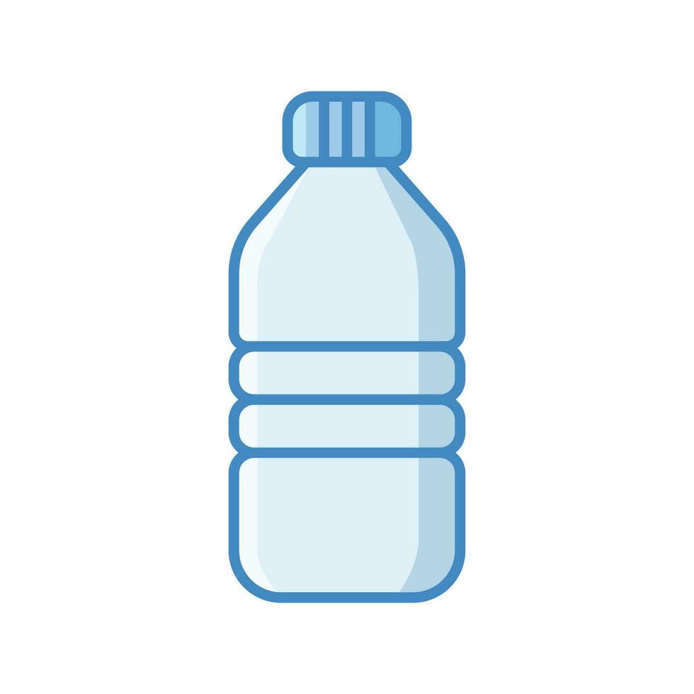 Wasser Flasche Symbol Vektor Design Vorlage im Weiß Hintergrund