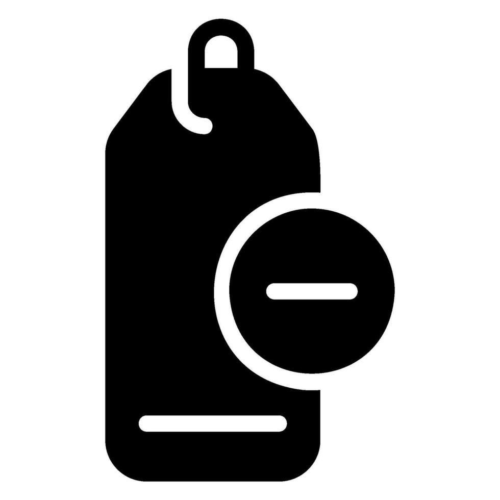 Glyphensymbol löschen vektor