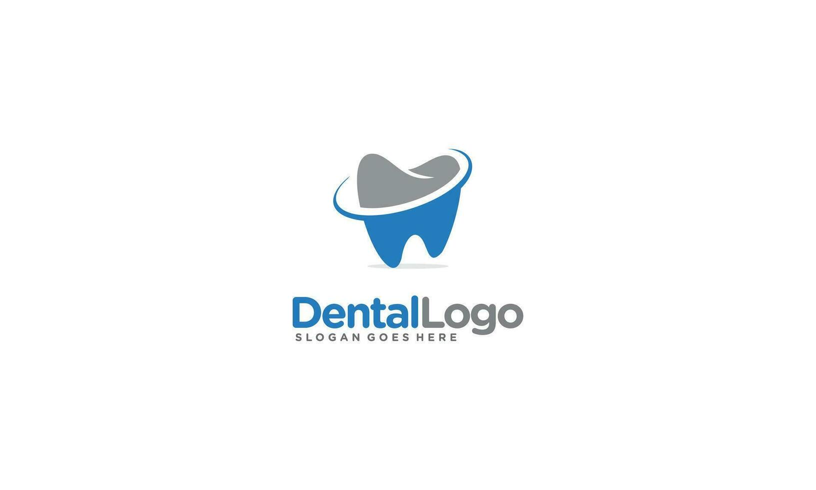 Dental Logo Design Vektor Dental Pflege Klinik Logo Vorlage