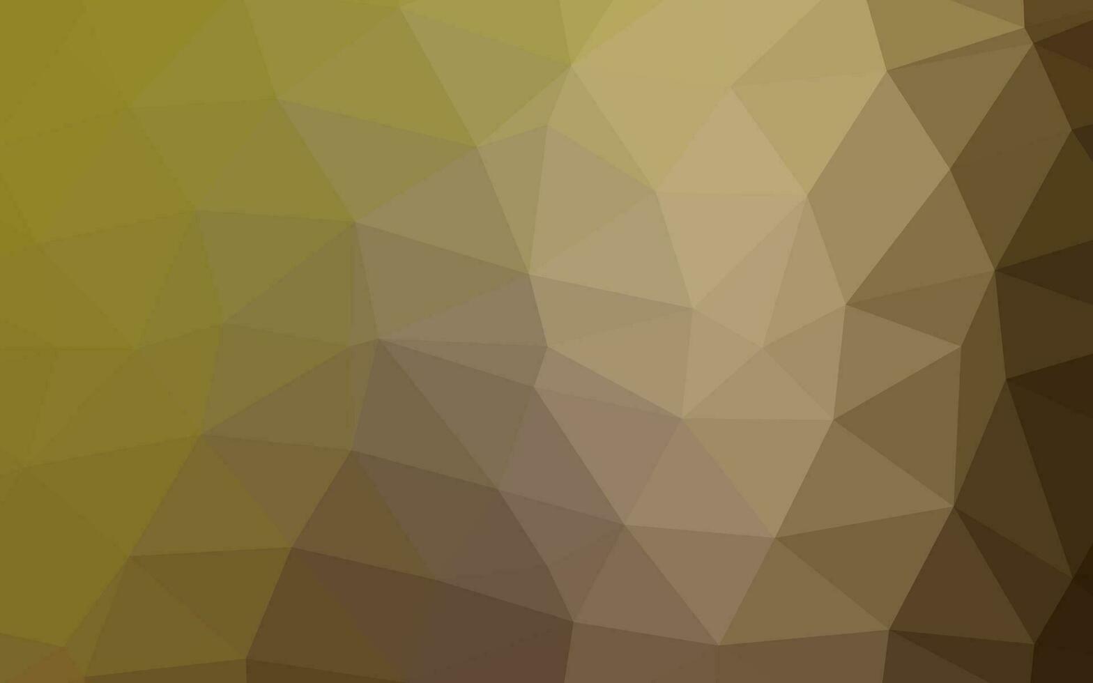 hellgrüner, gelber Vektor abstrakter Mosaikhintergrund.